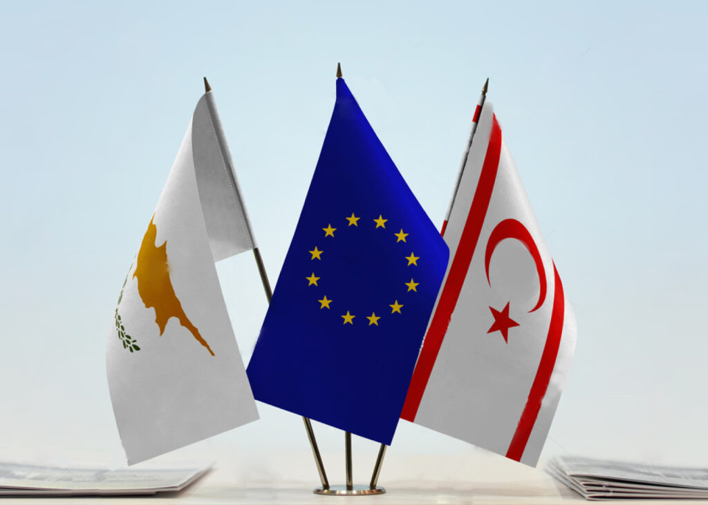 Northern Cyprus - EU - flags